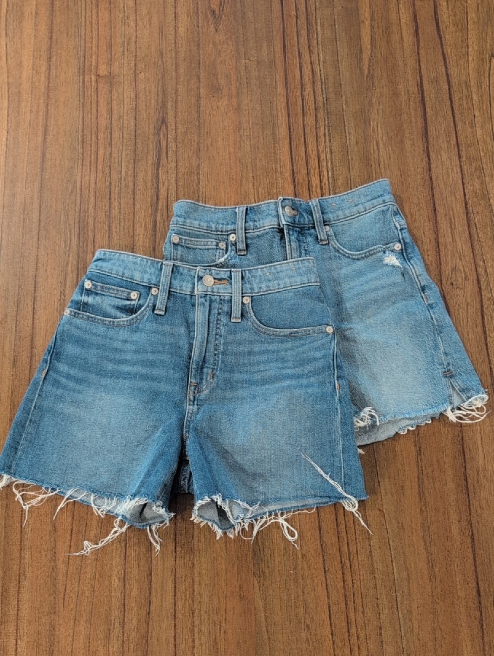 Madewell Jean Short Bundle